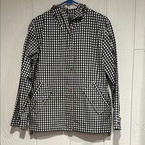 Lauren Ralph Lauren Black and White Checkered Jacket